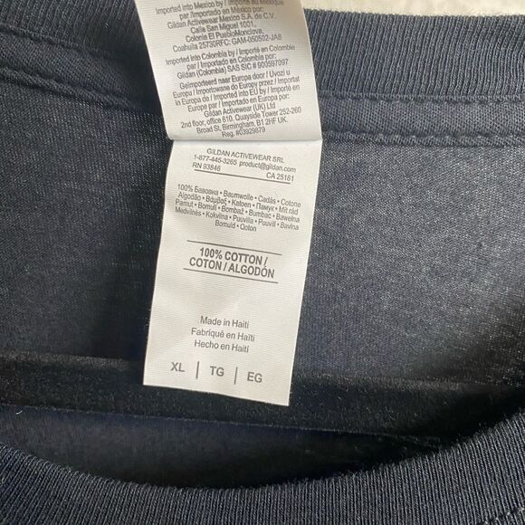 NEW Gildan Unisex Blue Short Sleeve New York Guardians XFL Football - Size XL - Picture 6 of 6